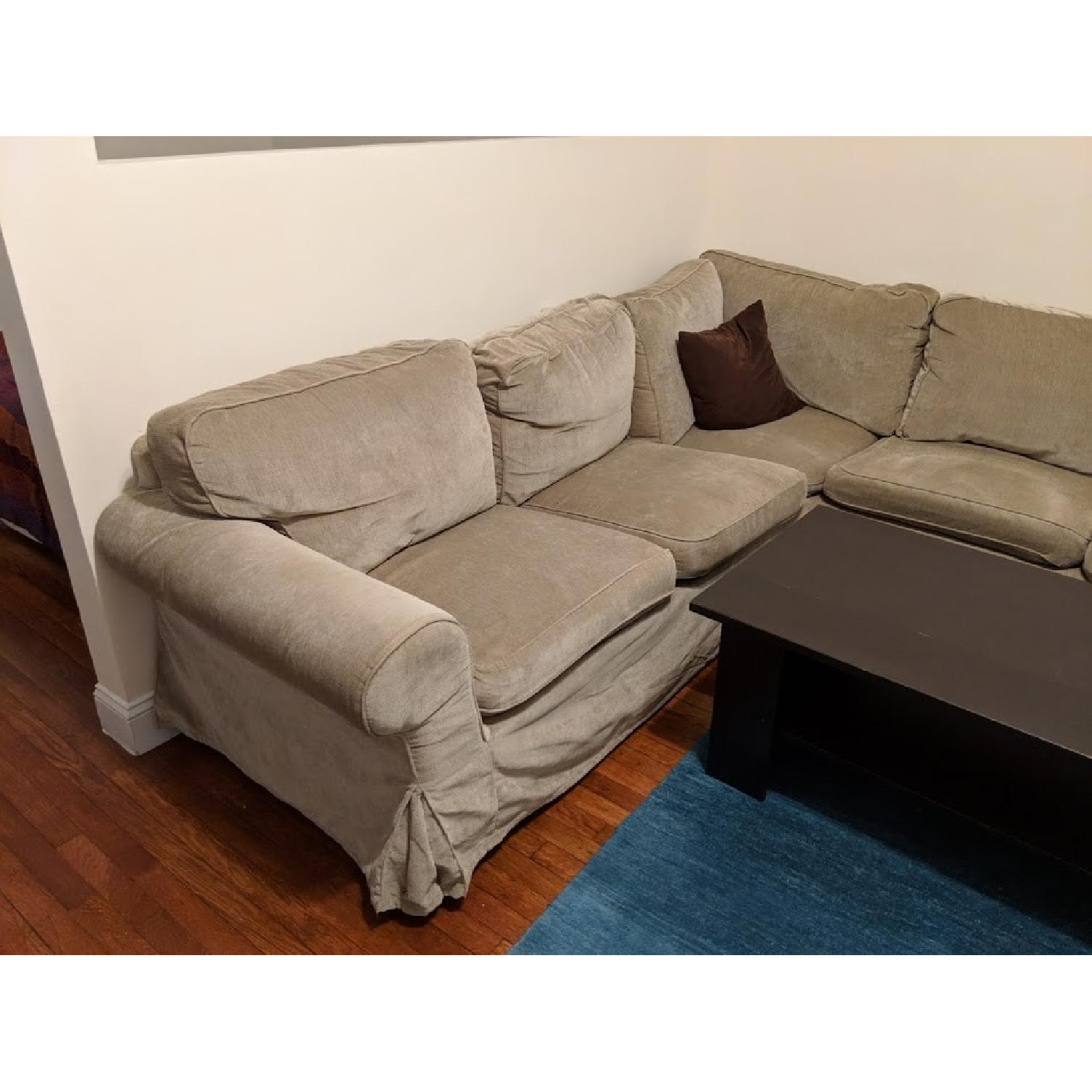 Ikea Ektorp 4-Seat Corner Sectional Sofa - image-3