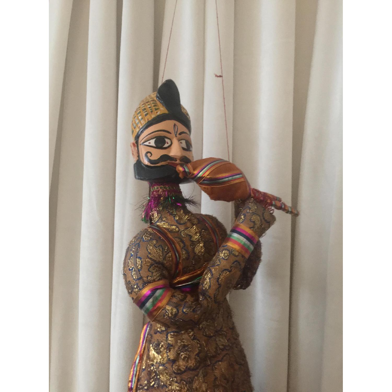Vintage Rajasthani Puppet Couple - image-5