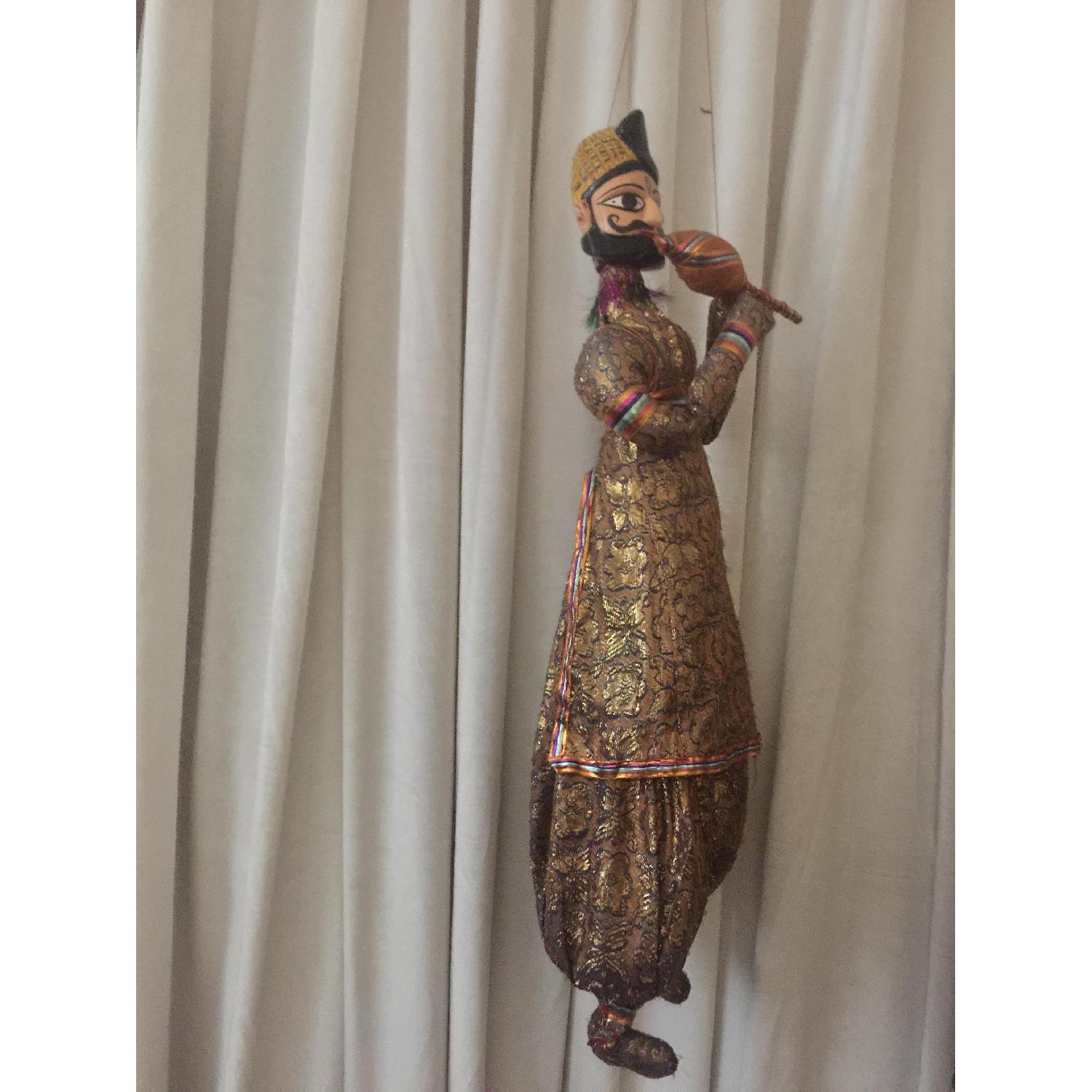 Vintage Rajasthani Puppet Couple - image-6