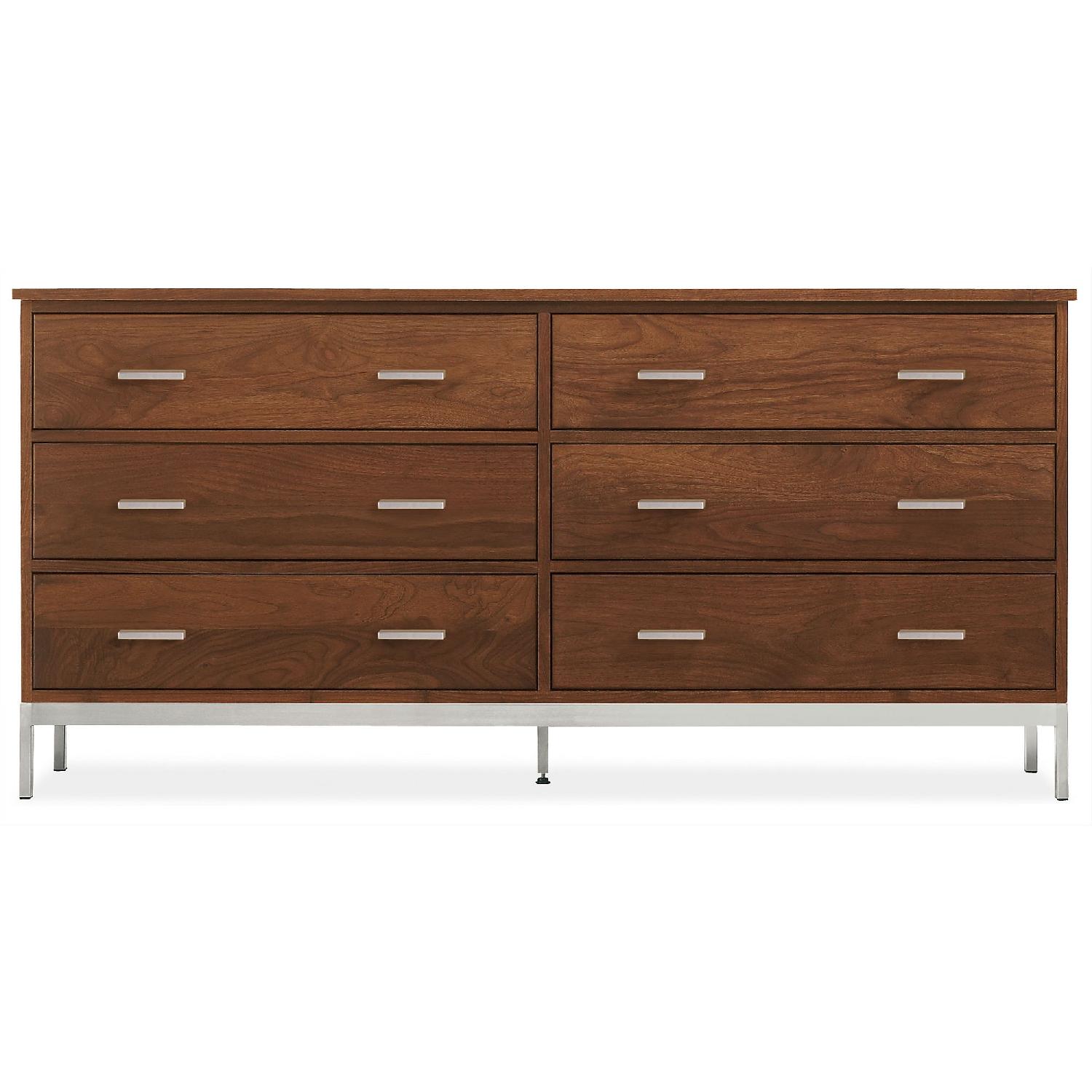 Room & Board Linear Six Drawer Dresser