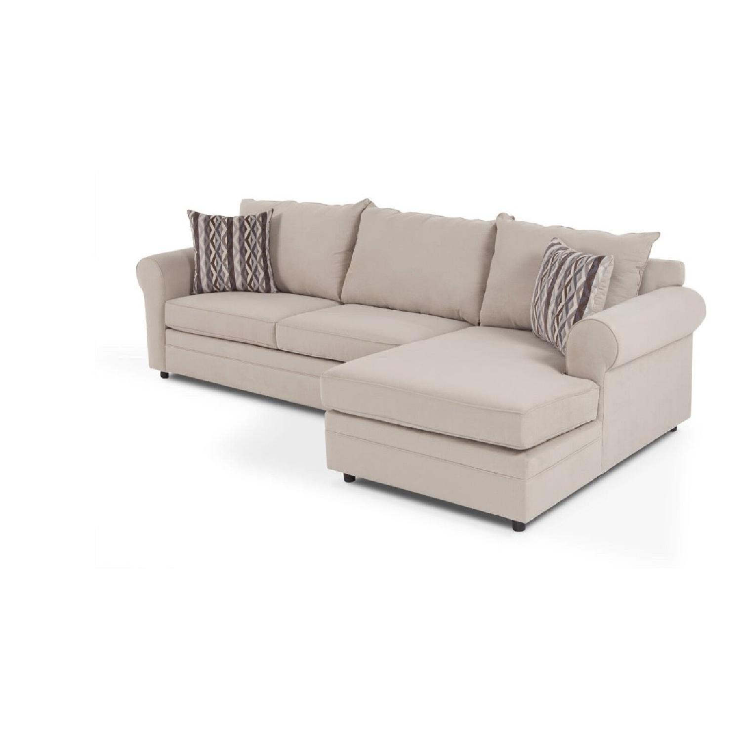 Bob's Venus Sleeper Sectional Sofa AptDeco