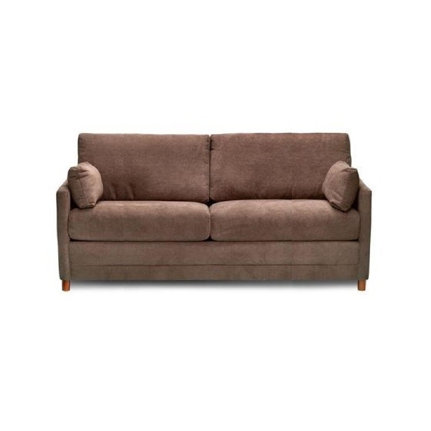 Jennifer Convertibles Full Size Sleeper Loveseat - image-0
