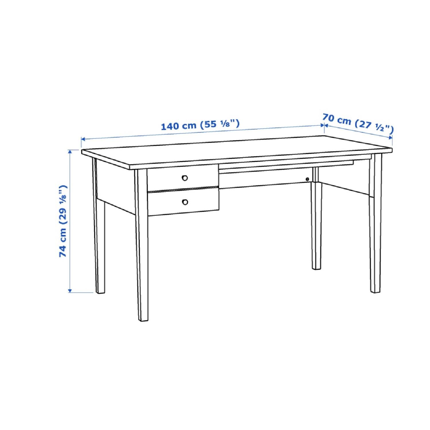 Ikea Arkelstorp Desk w/ Chair - AptDeco