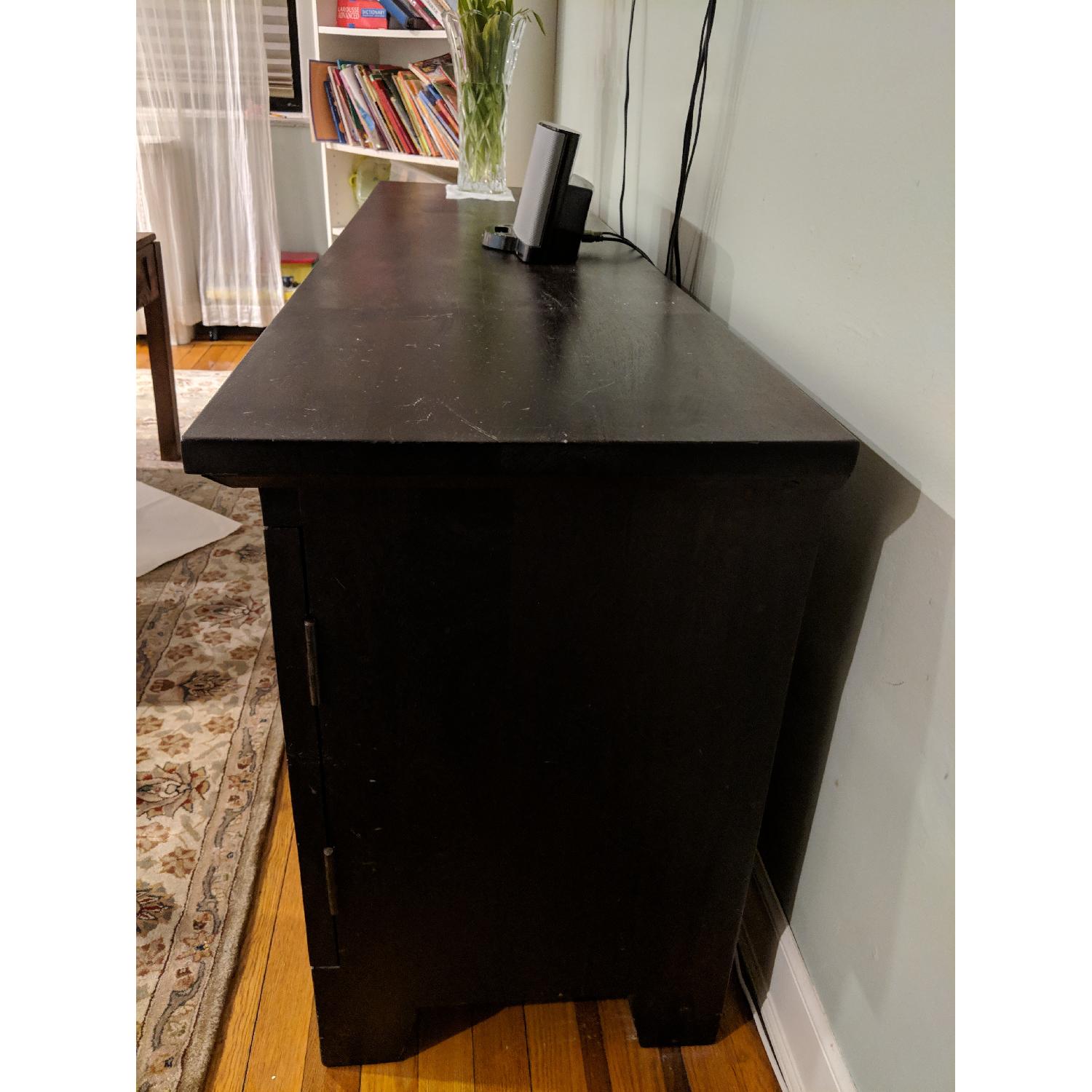 Crate & Barrel Basque Java Media Console - image-3