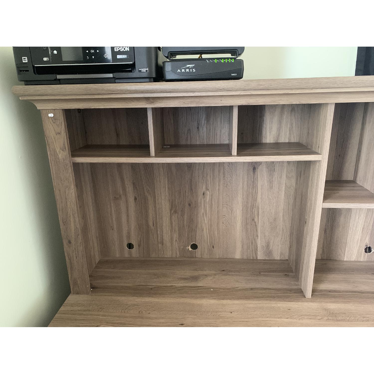 Beachcrest Home Pinellas Computer Desk w/ Hutch - image-3