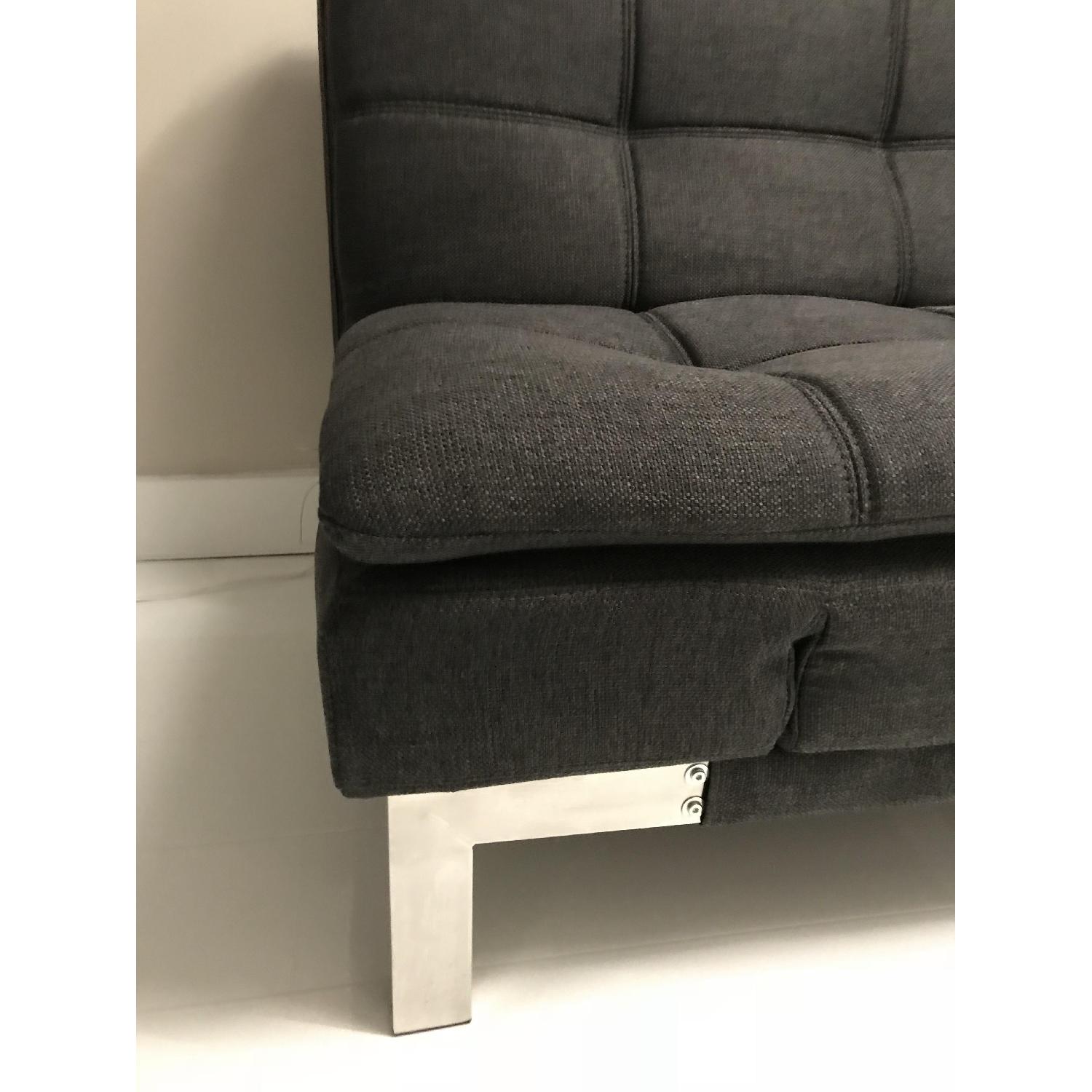 Serta Dream Modern Convertible Sofa in Charcoal - image-3