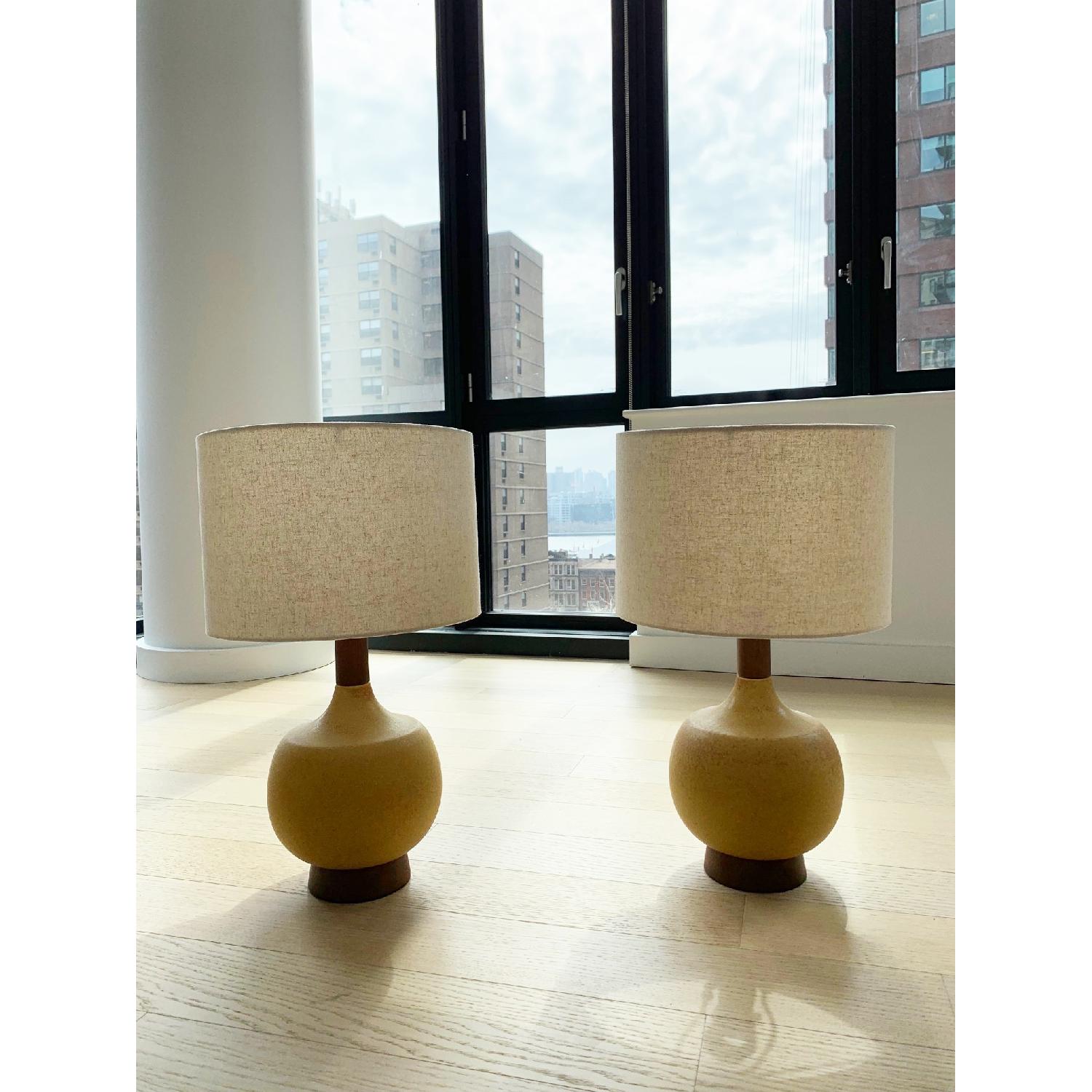 West Elm Modernist Table Lamps - image-4