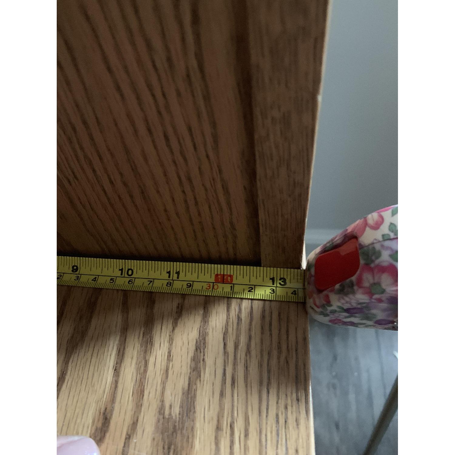 Custom Oak Bookcase w/ Bottom Doors - image-5