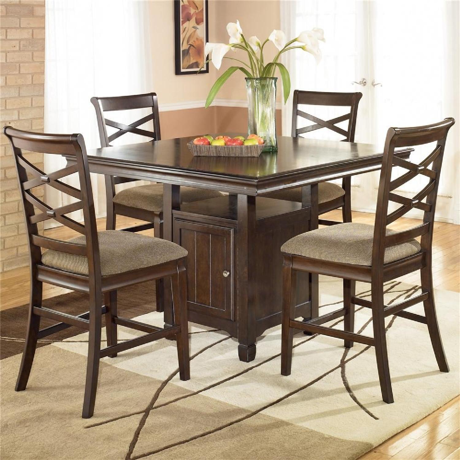 Ashley Hayley 5 Piece Counter Height Dining Set - image-8