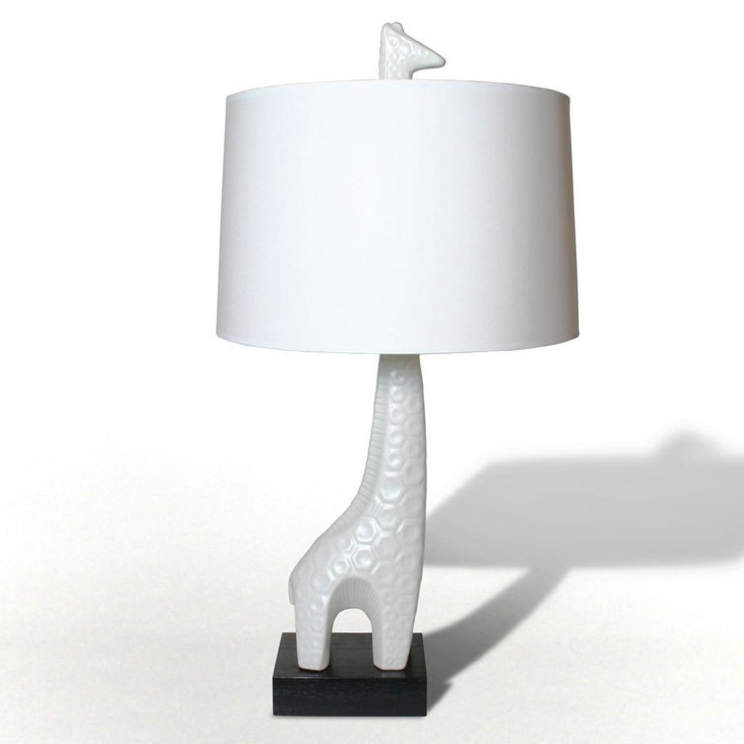 Jonathan Adler White Giraffe Lamp - image-5