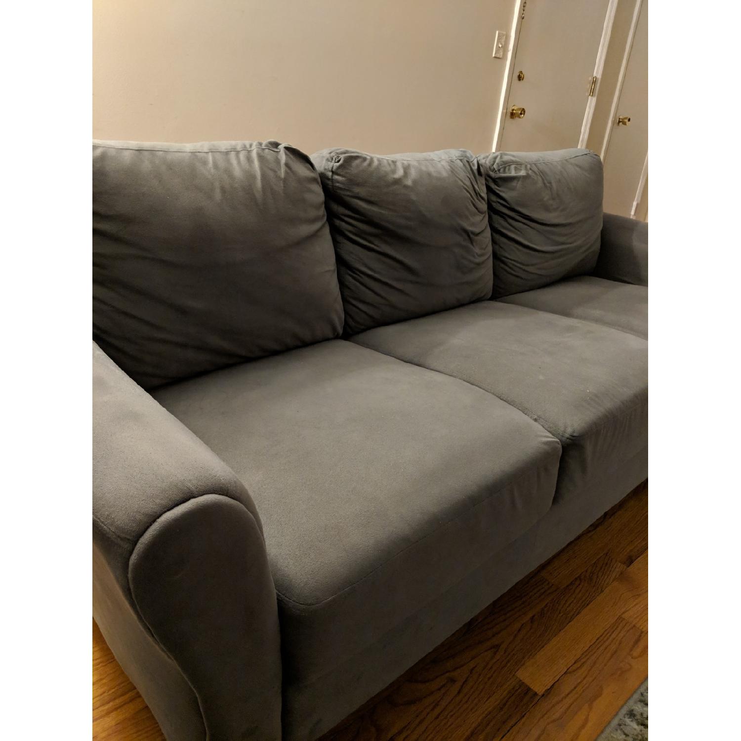 Charlton Home Rolled Arm Sofa - image-2