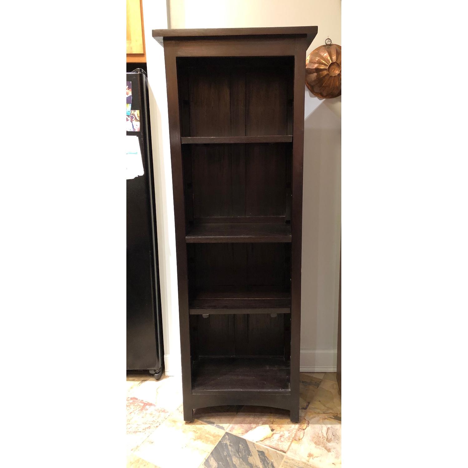 Solid Mahogany Shelving Unit - image-1