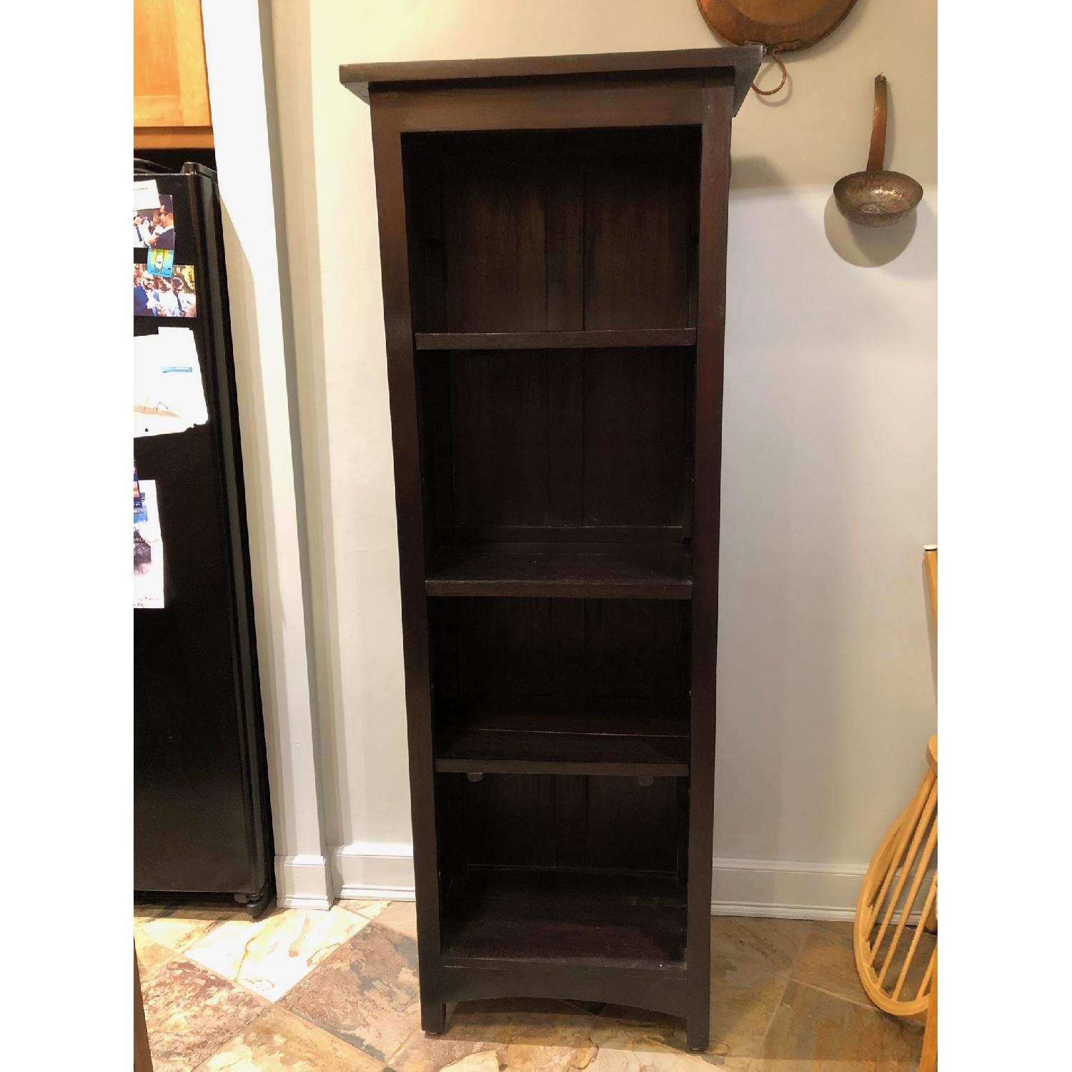Solid Mahogany Shelving Unit - image-5