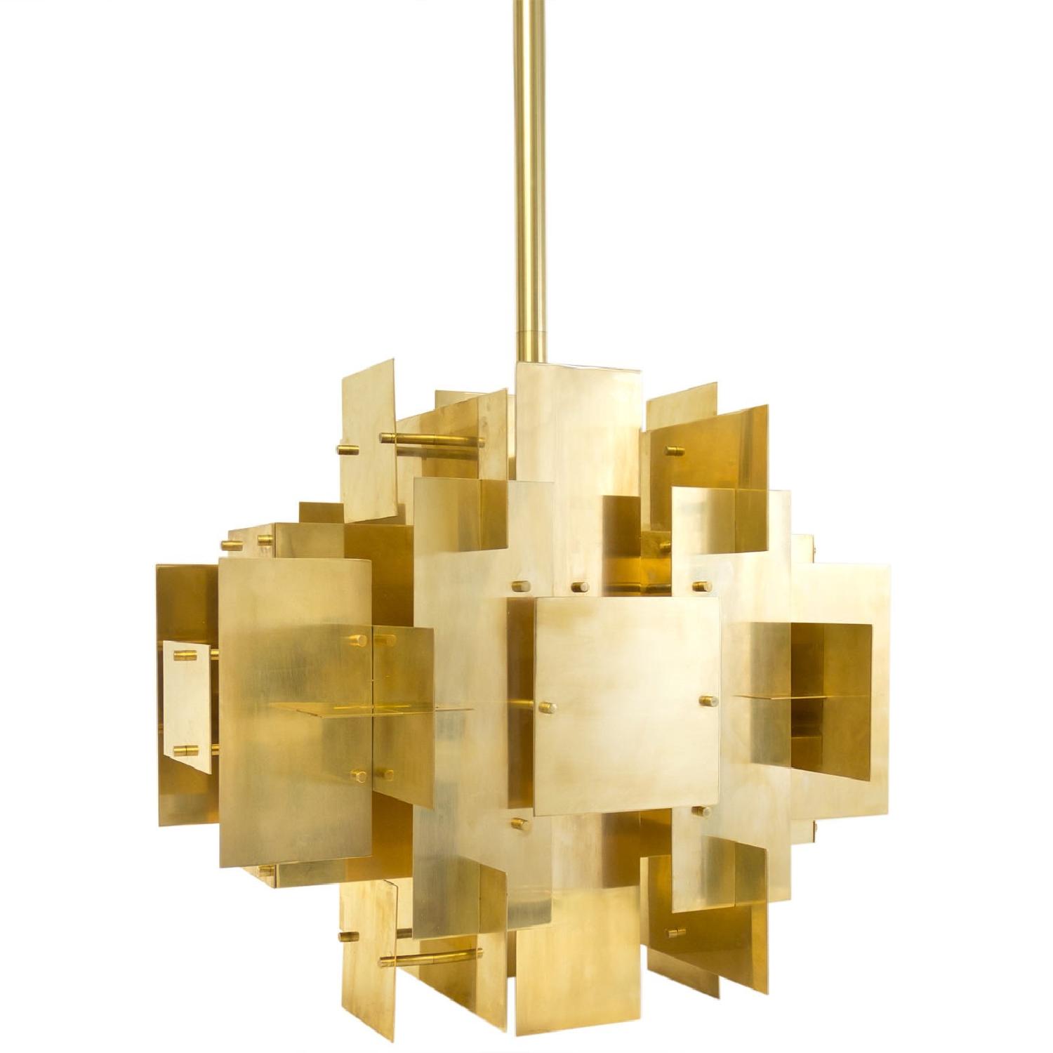 Jonathan Adler Puzzle Chandelier - image-0