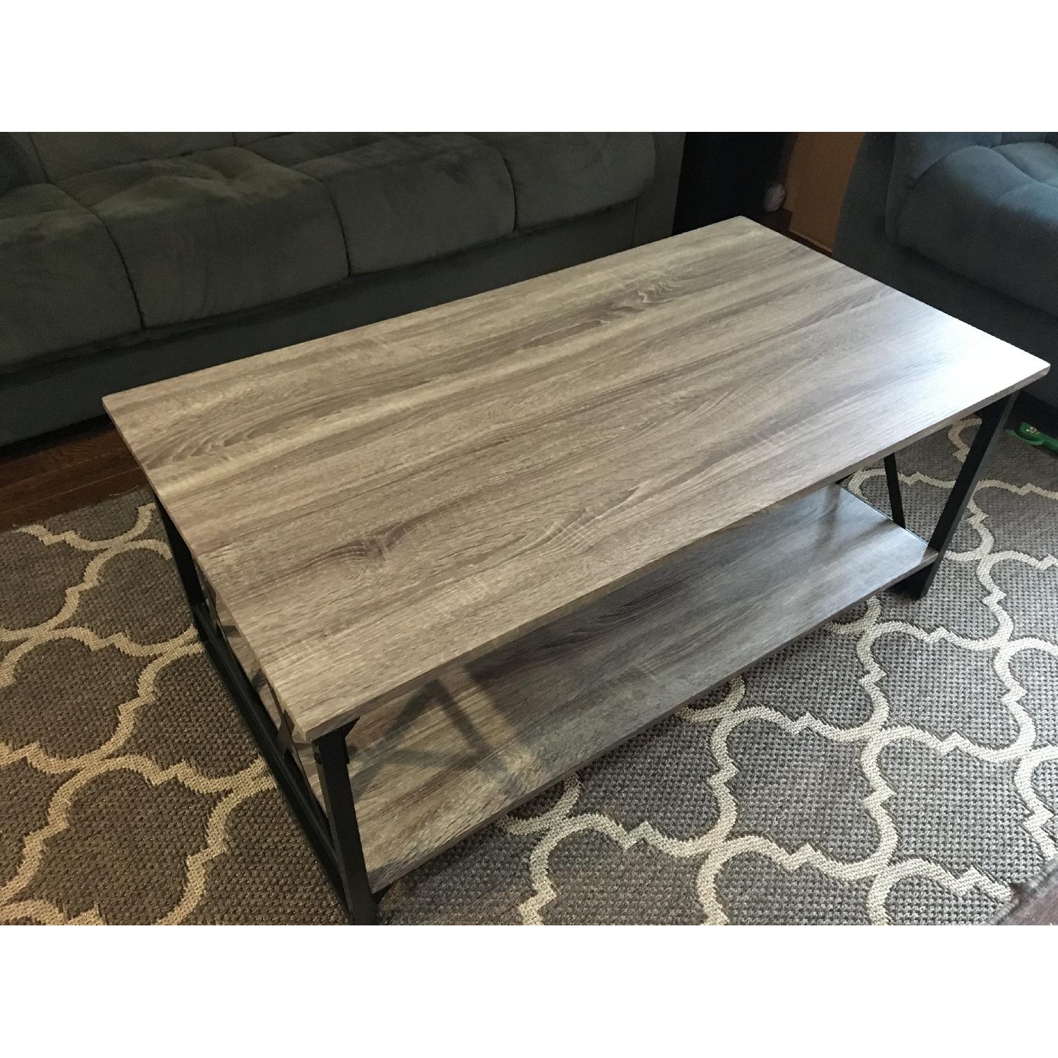 Simple Living Light Gray Coffee Table - image-1