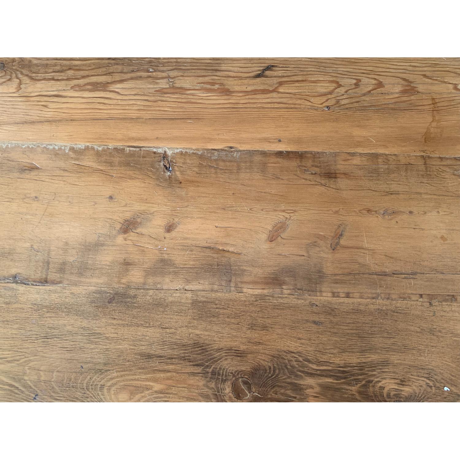 Custom Made Farmhouse Table w/ 1 Bench - image-4