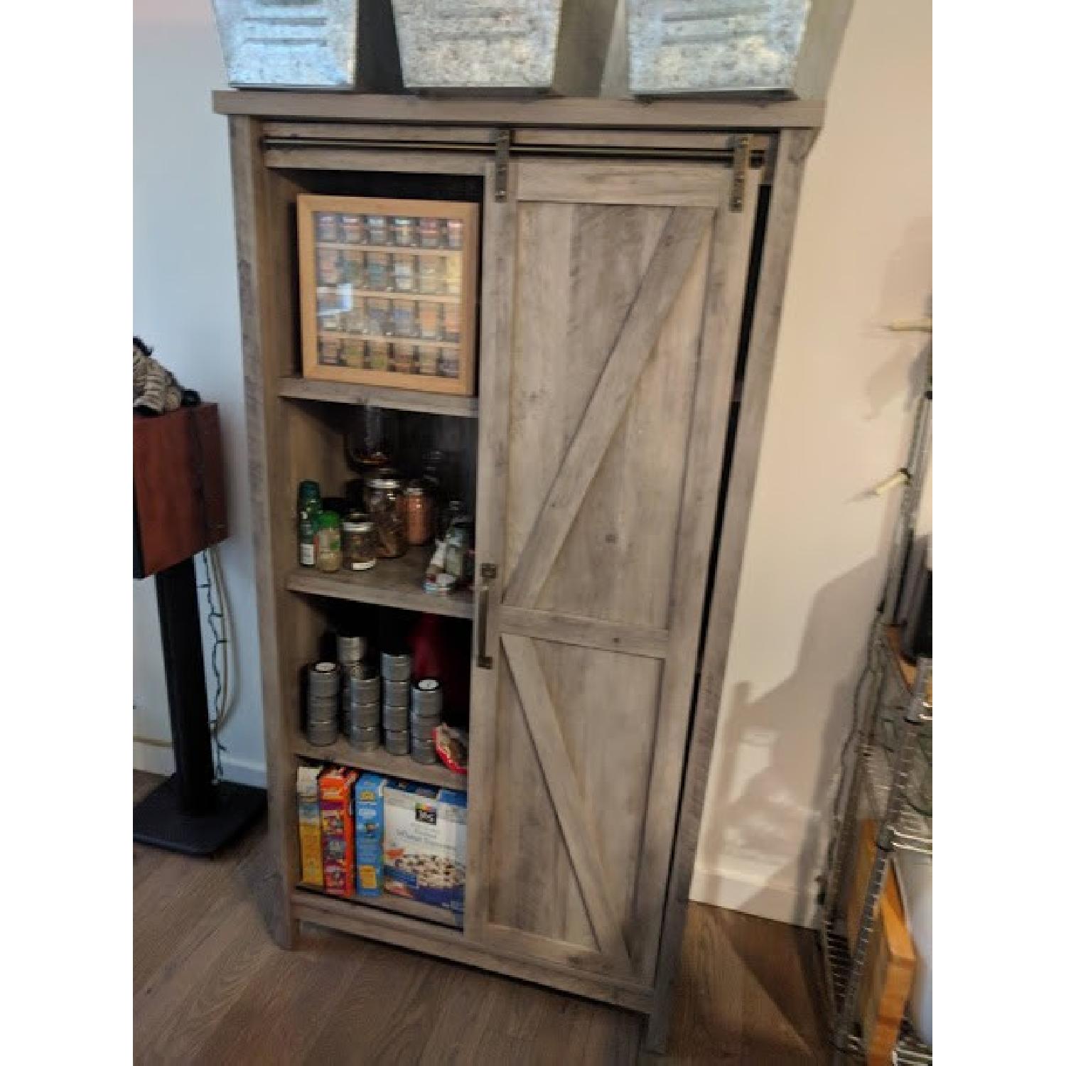 Better Homes & Gardens Farmhouse Bookcase/Storage Cabinet - image-2