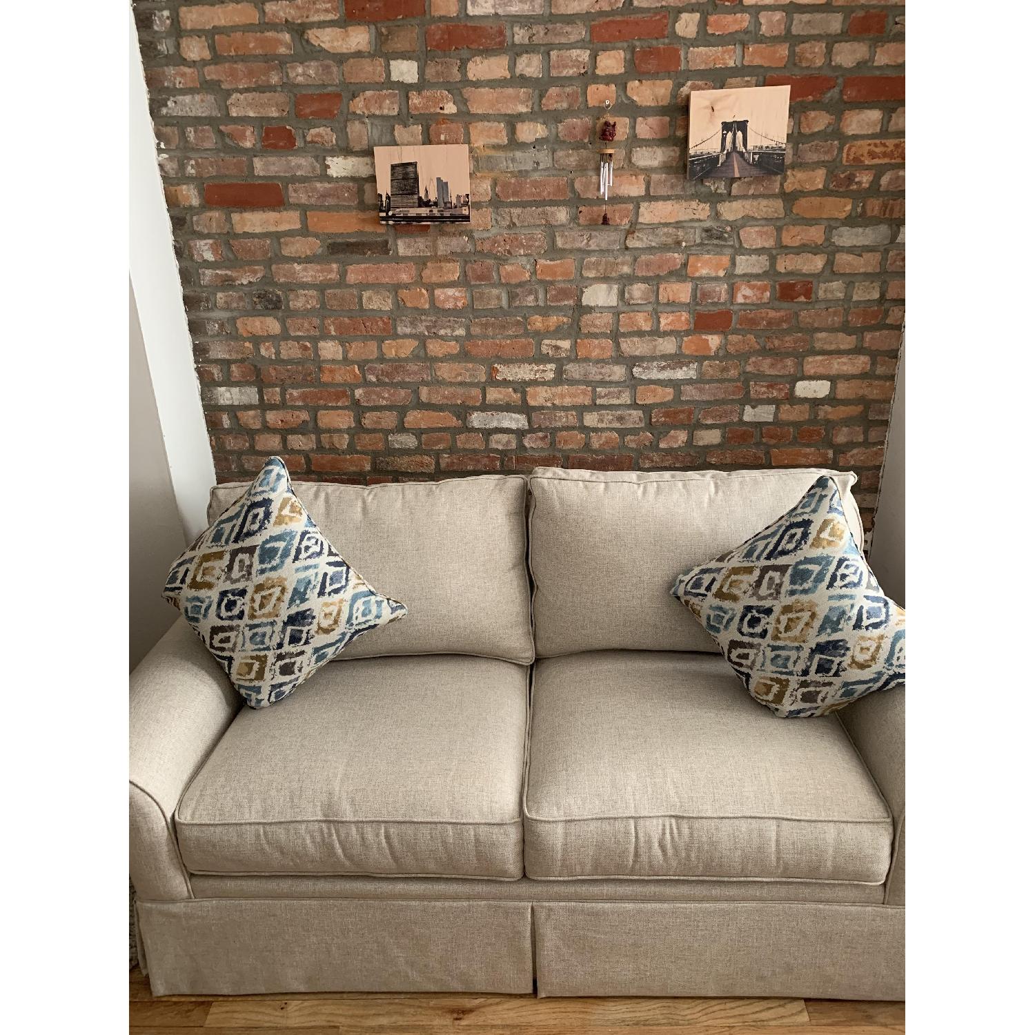 Raymour and Flanigan Lundie Full Sleeper Sofa - image-1