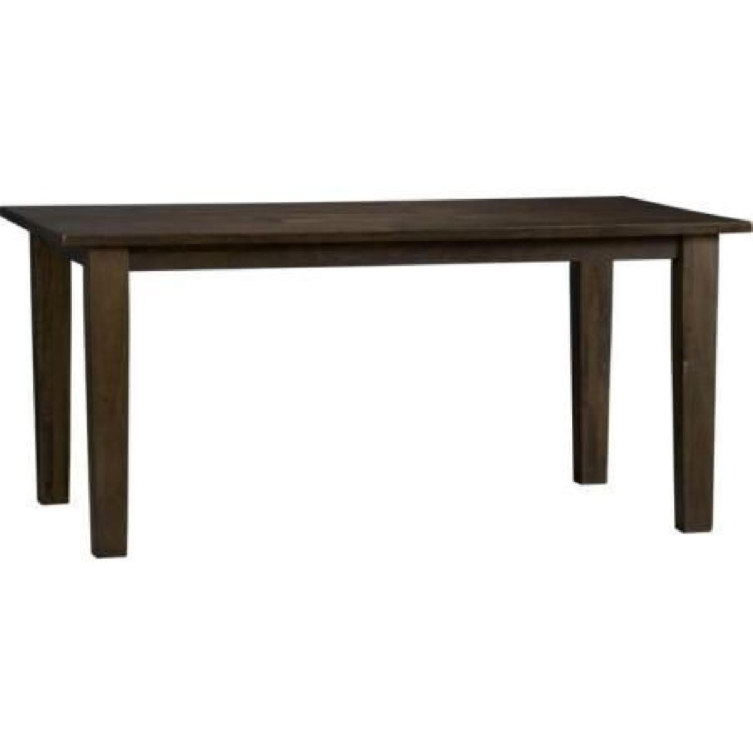 Crate & Barrel Basque Java Dining Table AptDeco