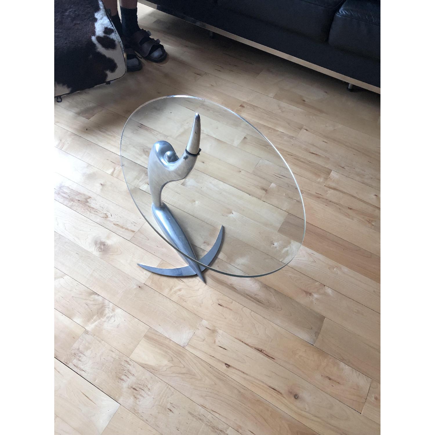 Mid-Century Modern Le Corbusier Style Table - image-3