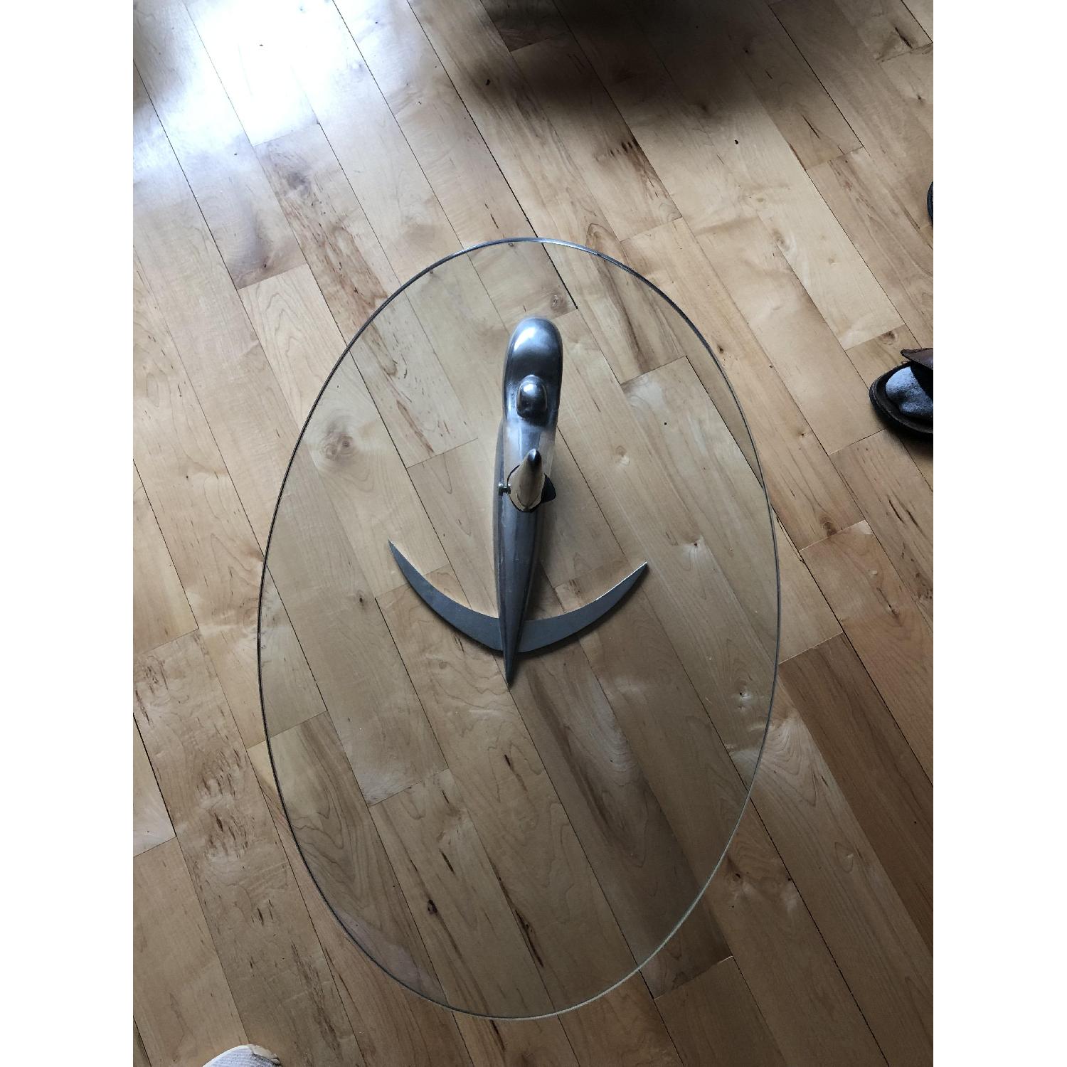 Mid-Century Modern Le Corbusier Style Table - image-4