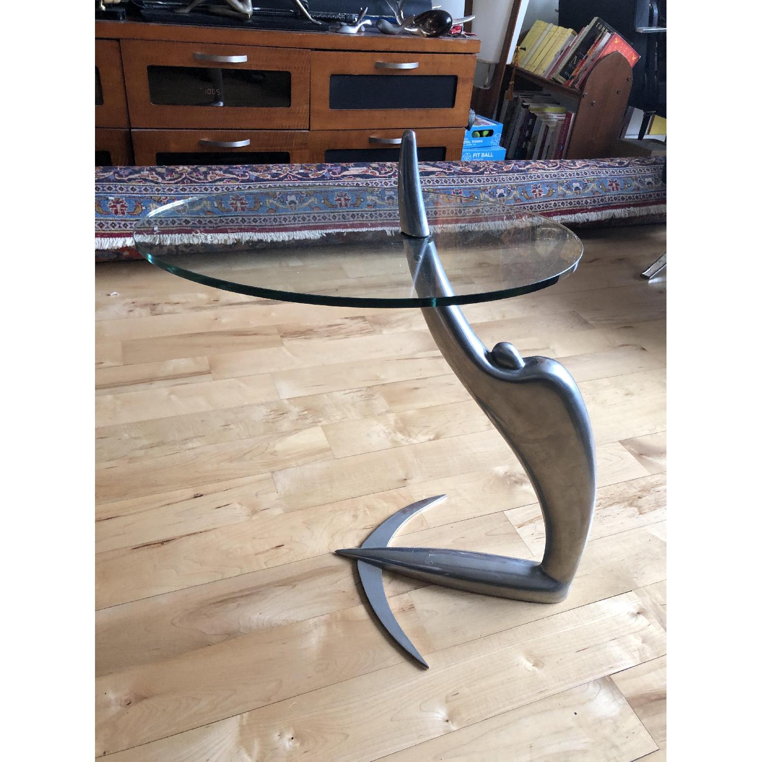 Mid-Century Modern Le Corbusier Style Table - image-5