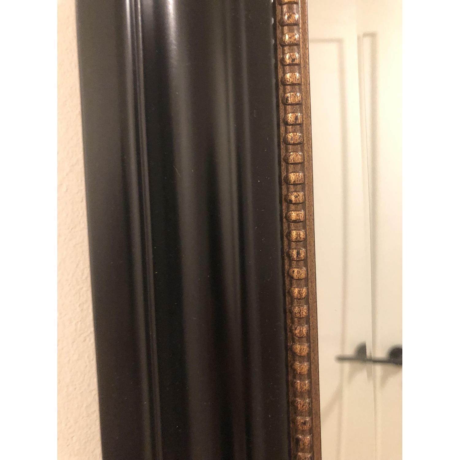 Home Goods Black Mirror w/ Gold Border AptDeco