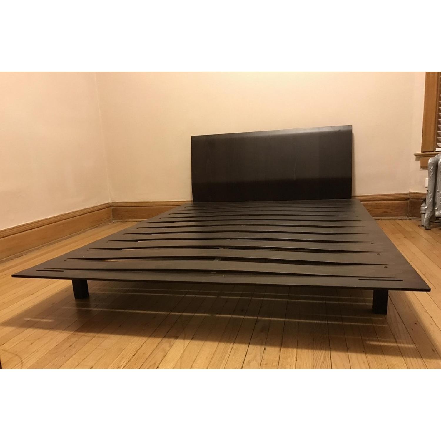 Design Within Reach Leggero Platform Walnut Bed Frame - image-3