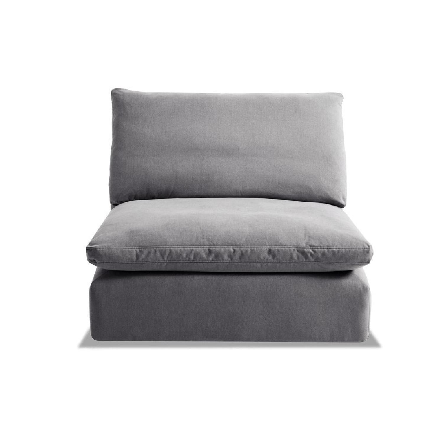 Bob's Armless Lounge Chair AptDeco