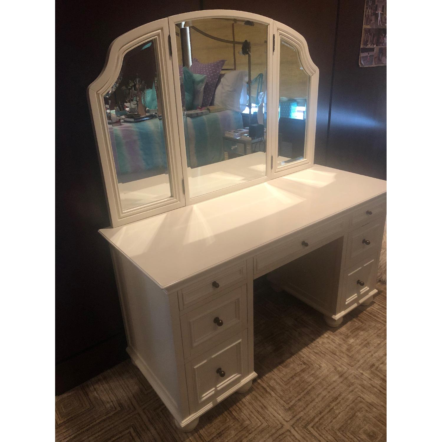Pottery Barn Teen Chelsea Vanity - image-1