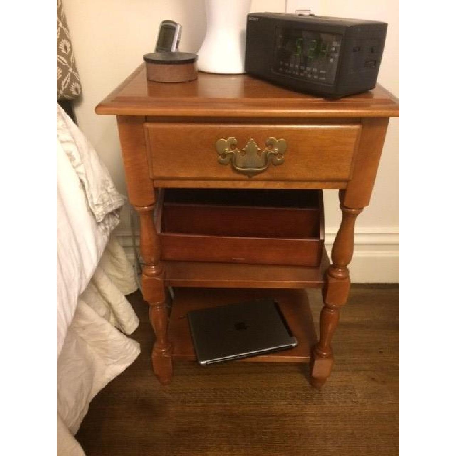 Antique Maple Nightstands AptDeco