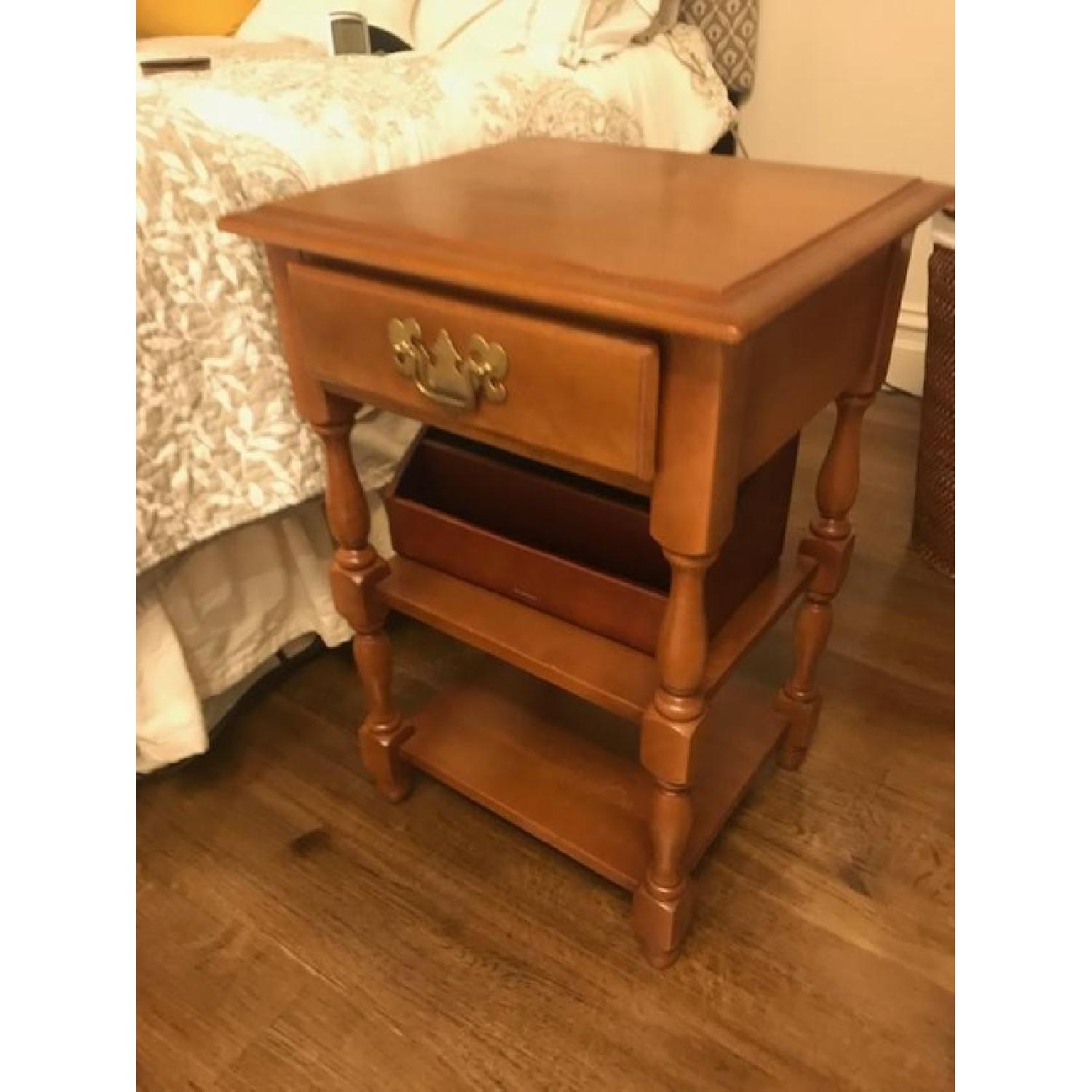 Antique Maple Nightstands - image-2
