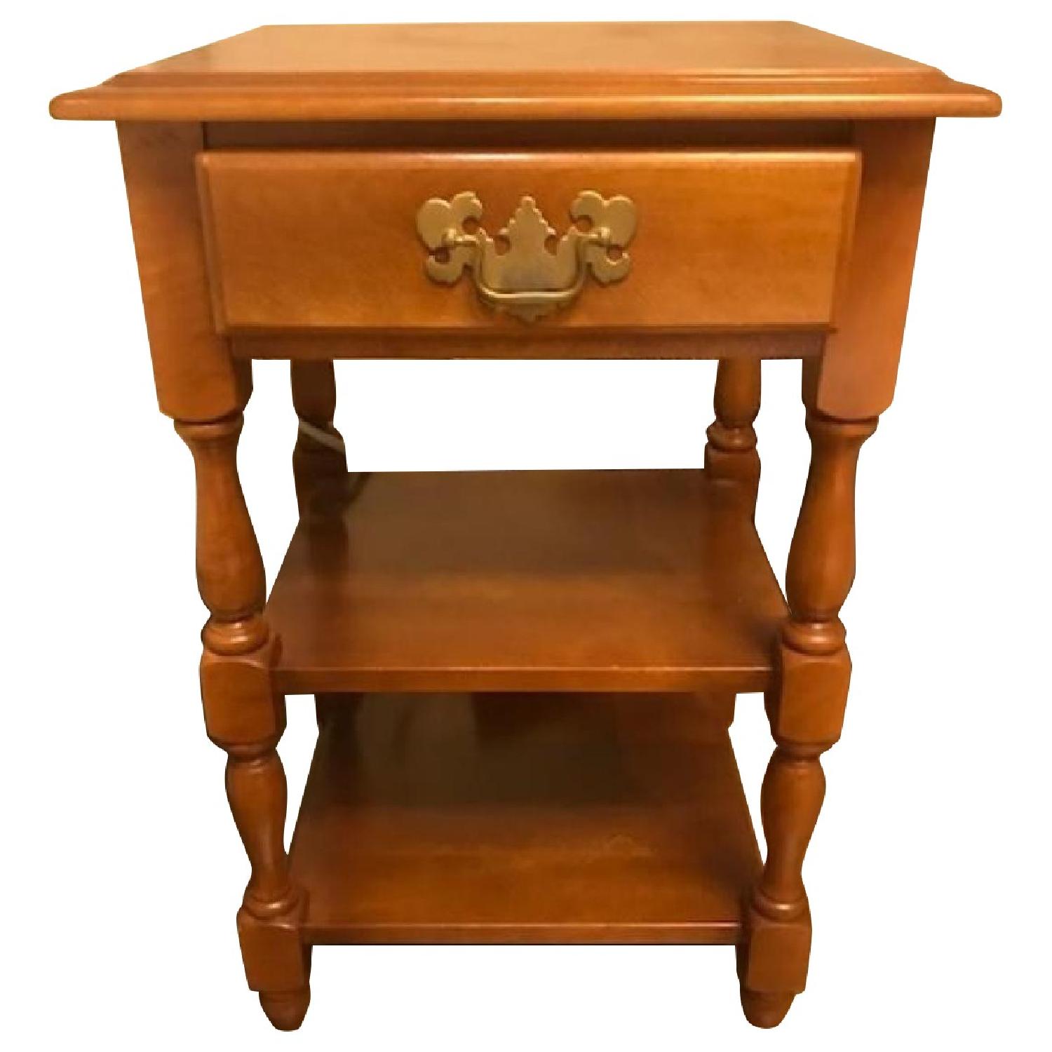 Antique Maple Nightstands AptDeco