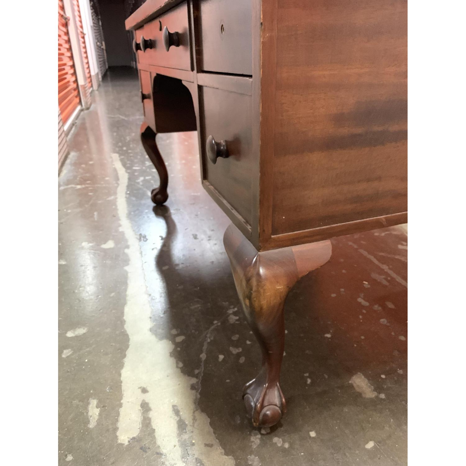 Mahogany Ball in Claw Desk - image-4