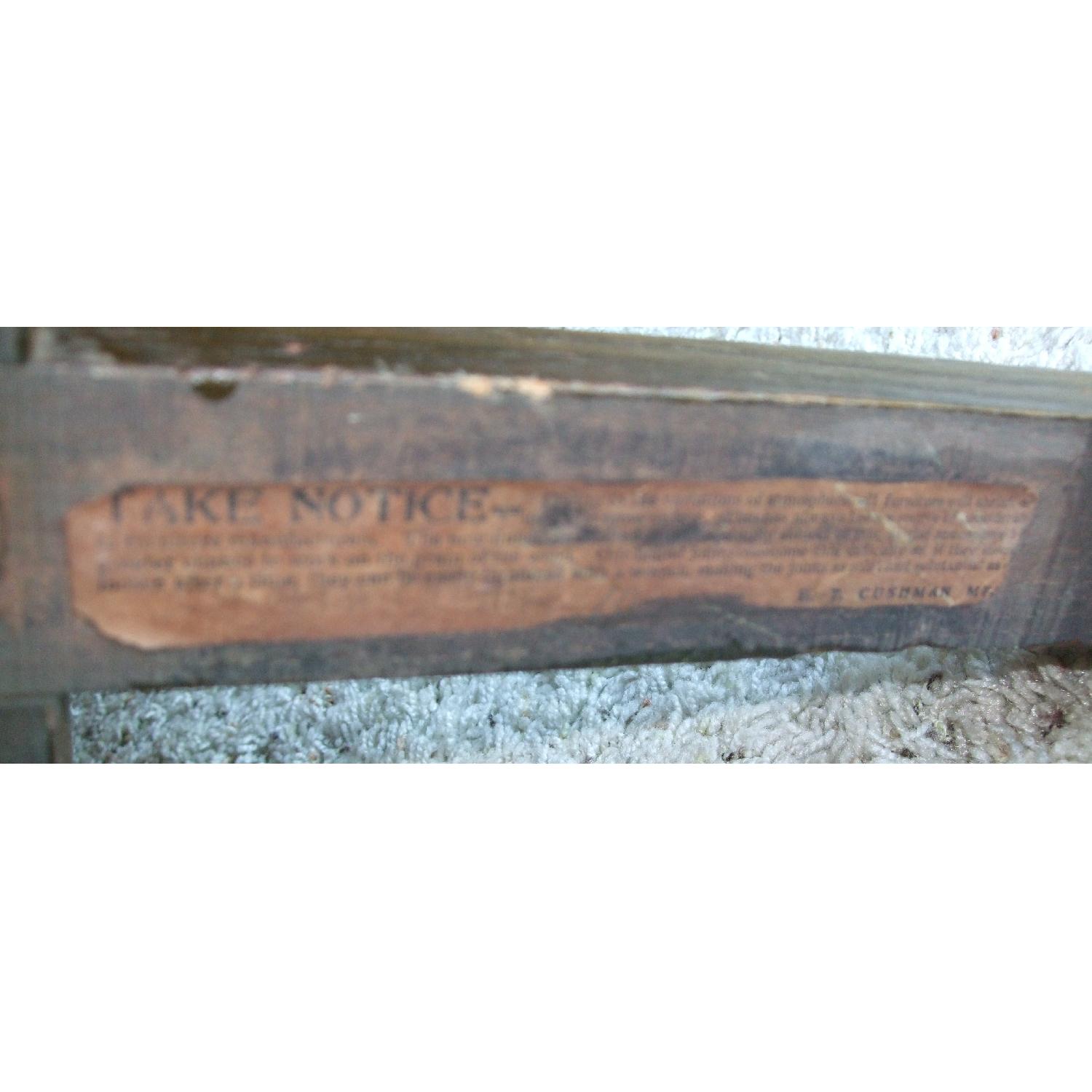 Antique H. T. Cushman Mission Oak Clothes Rack - image-4