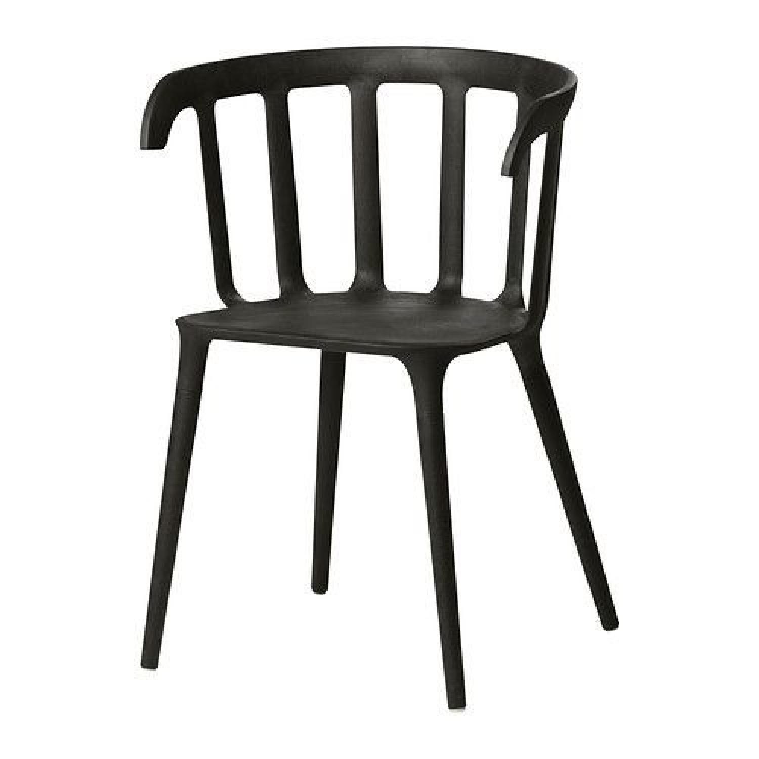 Ikea PS 2012 Wood Plastic Chairs AptDeco
