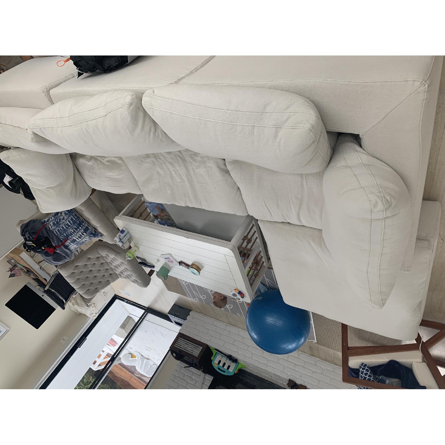 Restoration Hardware Petite Cloud Modular Sofa - image-2