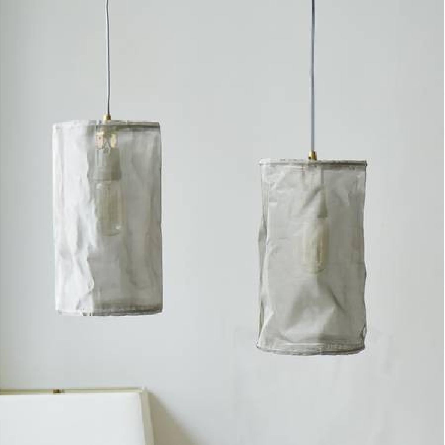 Industrial Chic Mesh Pendant Light - image-1