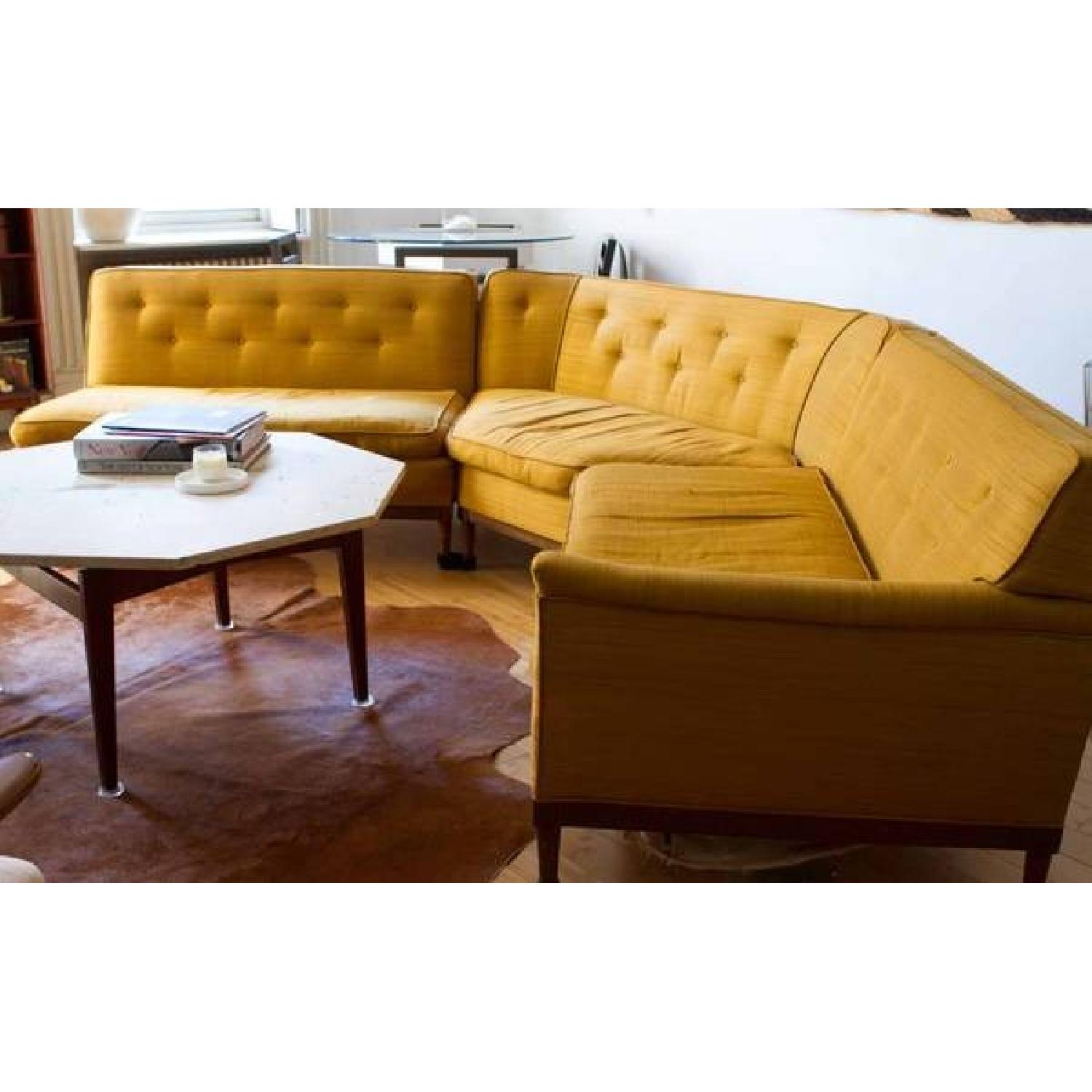 Mid Century Modern Vintage Sectional Sofa - image-3