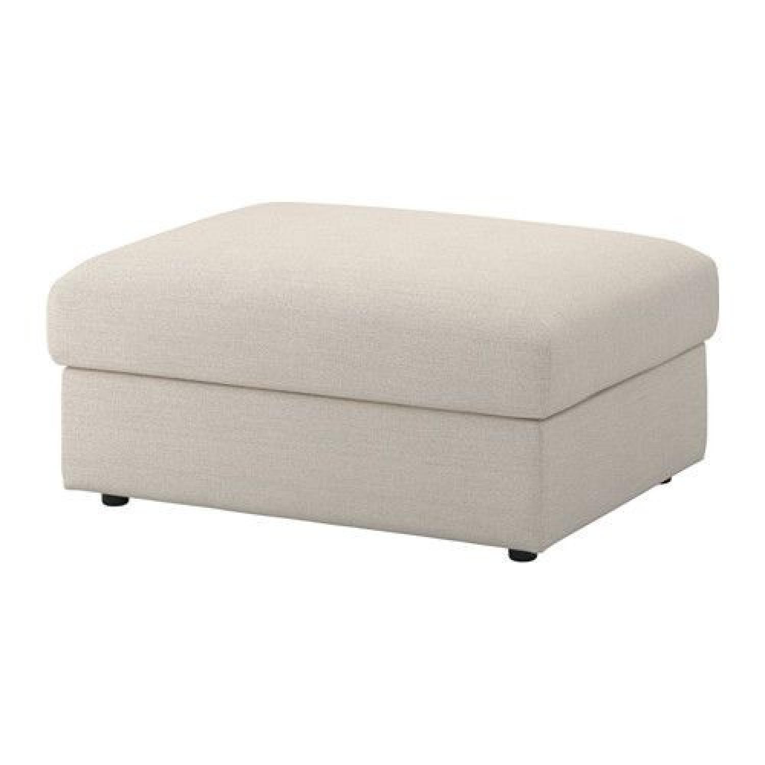 Ikea VImle Sofa & Ottoman - image-4