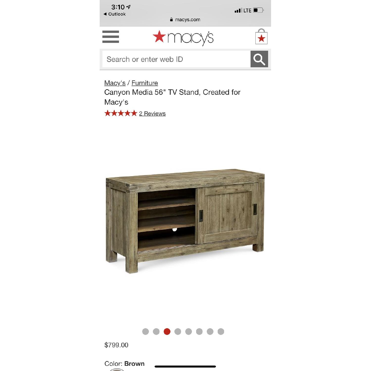 Macy's Canyon TV Console - image-1