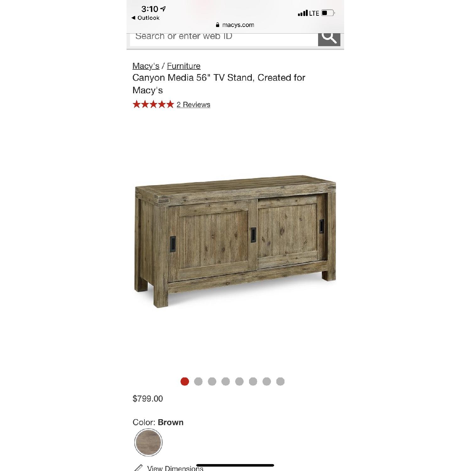 Macy's Canyon TV Console - image-3