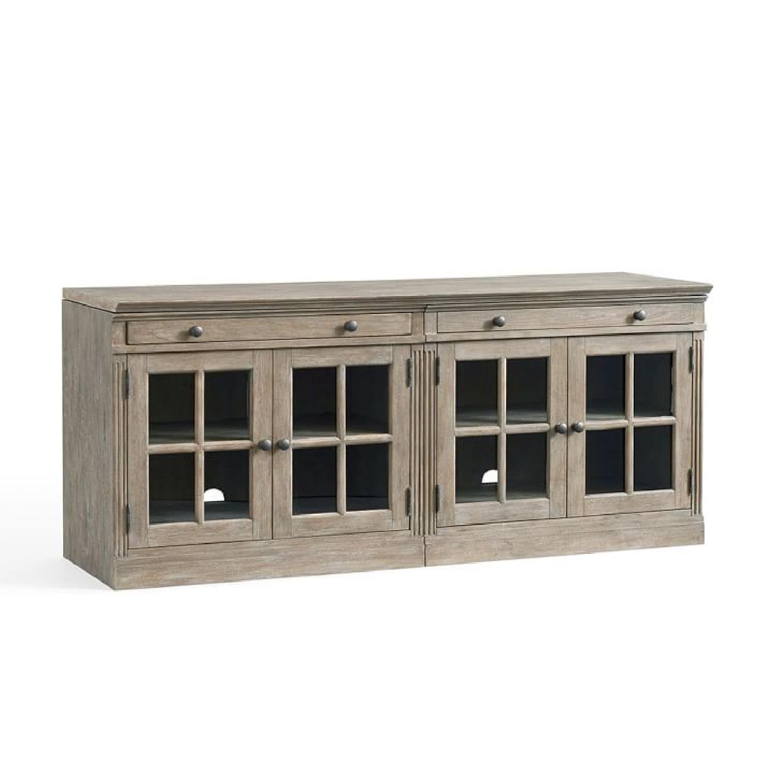 Pottery Barn Livingston Small TV Stand AptDeco