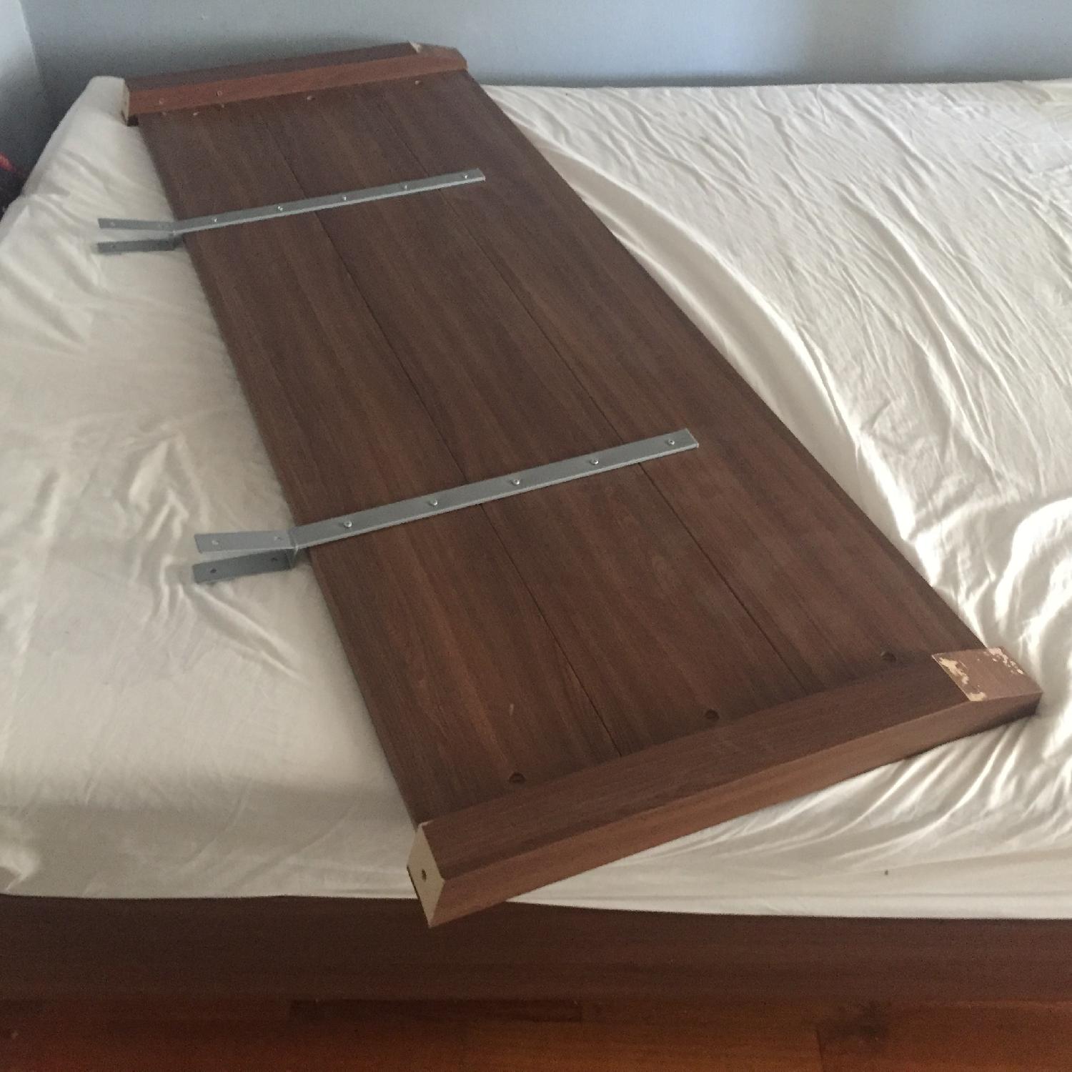 Ikea Queen Size Bed Frame w/ Slats - image-3