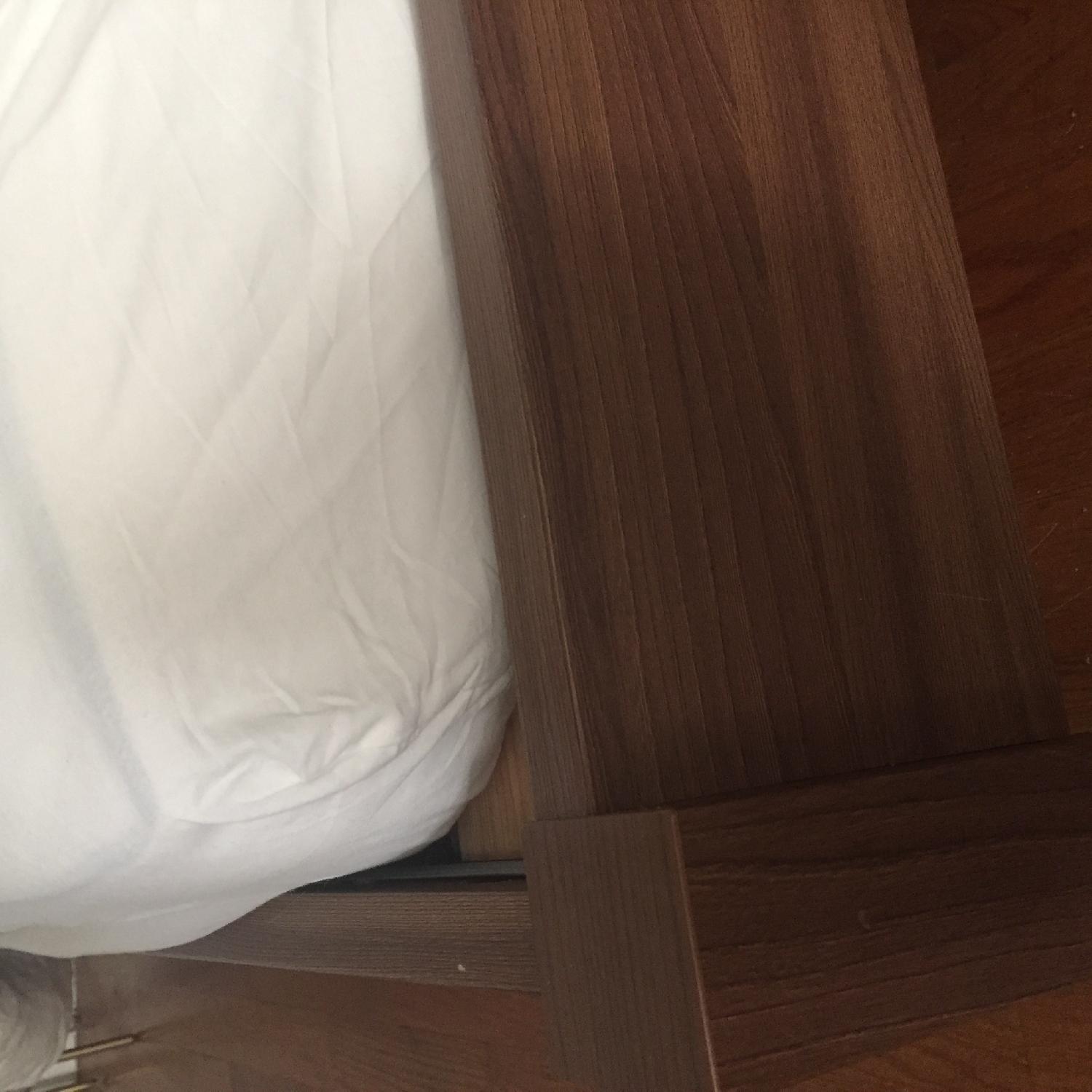 Ikea Queen Size Bed Frame w/ Slats - image-5