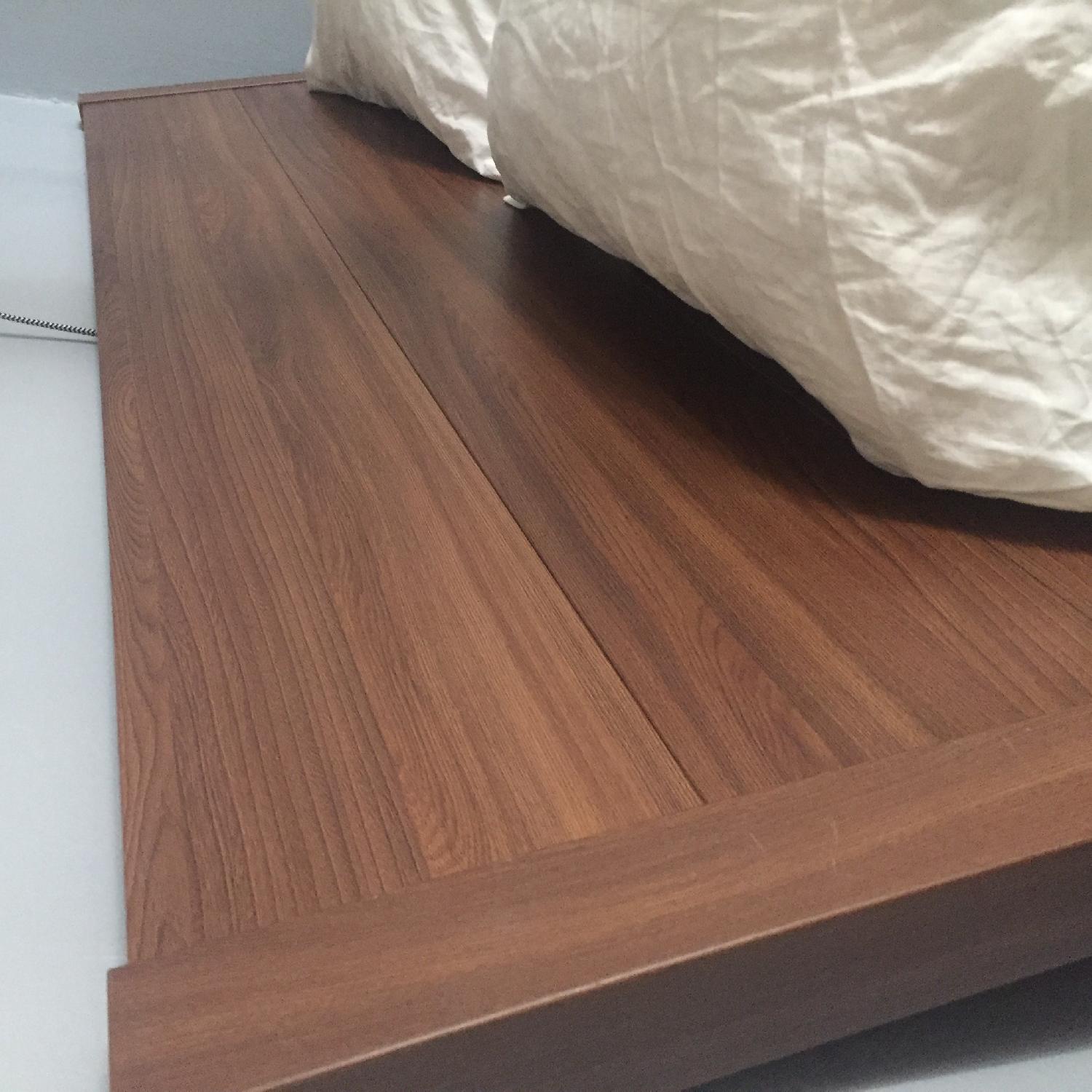 Ikea Queen Size Bed Frame w/ Slats - image-6