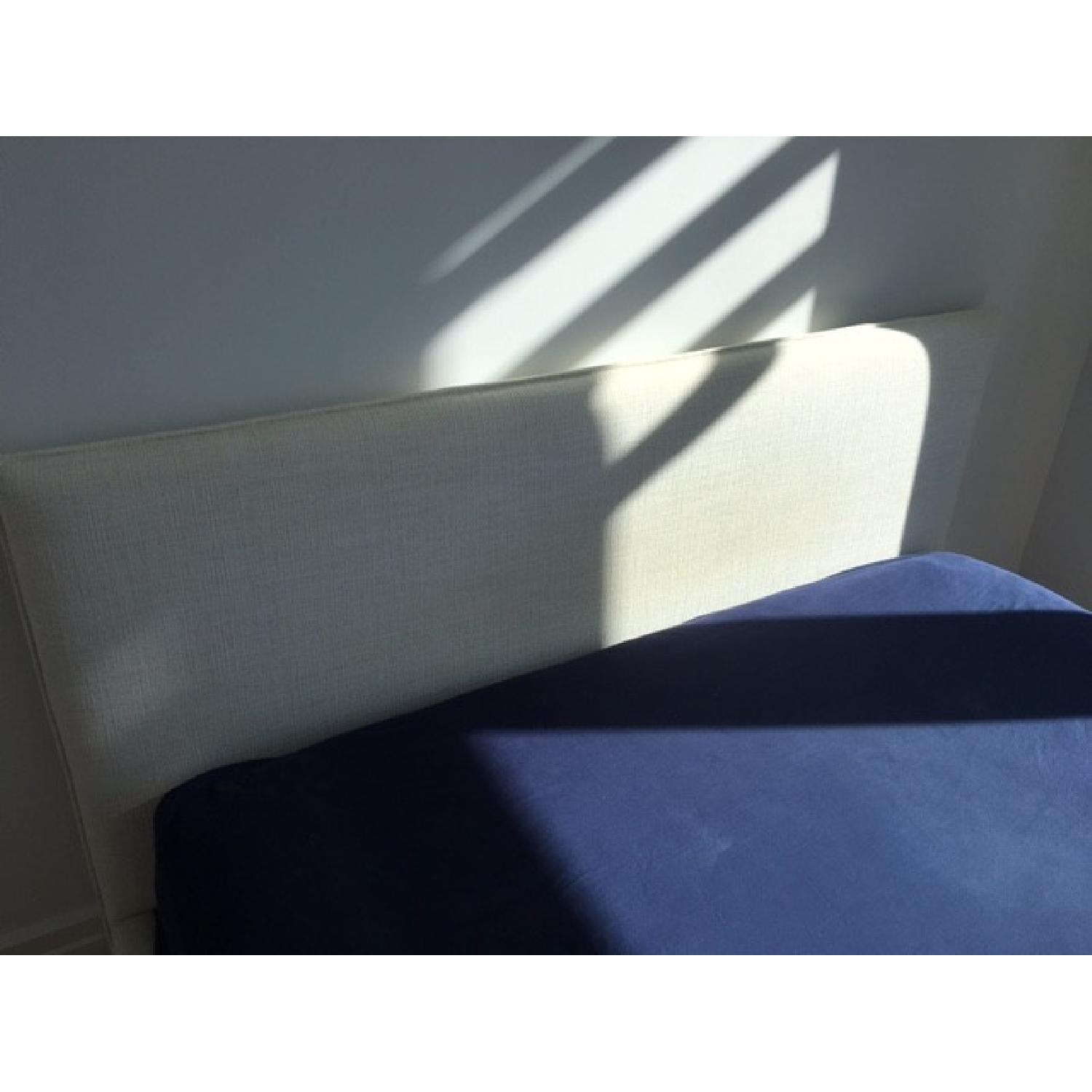 CB2 Facade Snow Queen Bed Frame - image-6