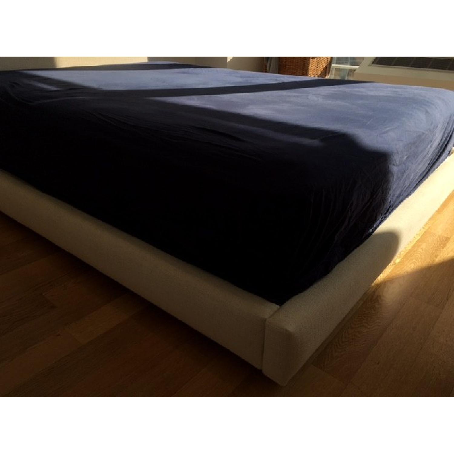 CB2 Facade Snow Queen Bed Frame - image-7