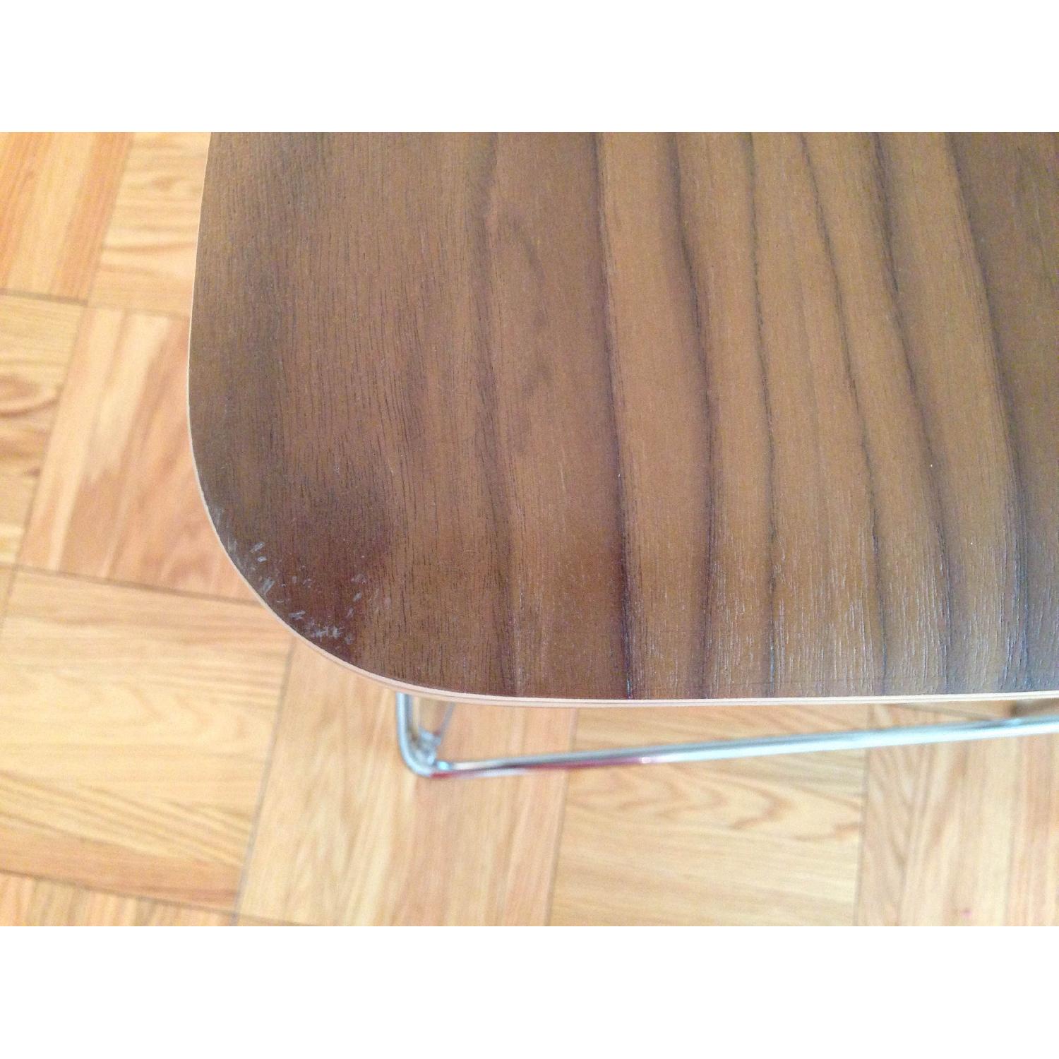 Crate & Barrel Felix Walnut Bar Stools - image-8