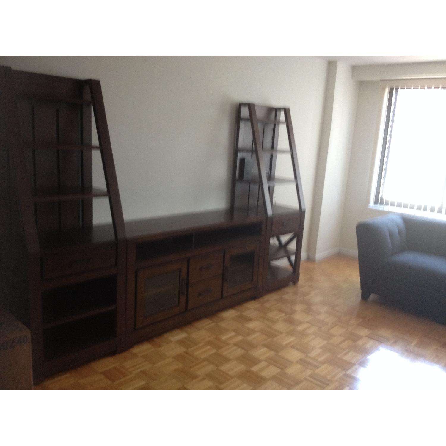 Raymour & Flanigan Windridge 3-Piece Entertainment Center - image-1